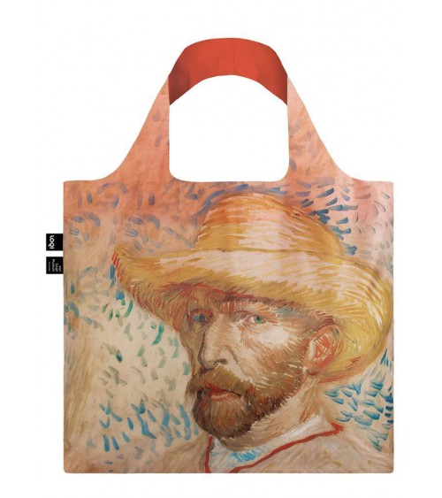 Pirkinių krepšys „Vincent van Gogh: Self portait with Straw Hat“